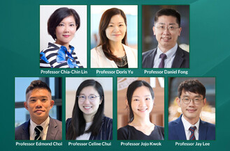 Congratulations to Professors Chia-Chin Lin, Doris Yu, Daniel Fong, Edmond Choi, Celine Chui, Jojo Kwok and Jay Lee for being listed among the world’s top 2% most cited scientists in their specialty areas by Stanford University* in the 2023 single-year most cited scientists list